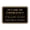 Black Gold, variant on Signs ByLITA Classic Framed In Case of Emergency, Follow Staff Instructions Door or Wall Sign Durable ABS Plastic | Laser Engraved | Easy Installation | Courtroom Sign (Ivory/Dark Brown) - Small