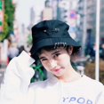 thumbnail image 4 of 1PC Unisex Women Men Bucket Hat Pin Rings Sunhat Caps Summer Hats  Fashion, 4 of 6