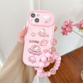 thumbnail image 1 of Sanrio-fundas de teléfono de hello kitty para iPhone, cubierta a prueba de golpes para modelos 14, 13, 12, 11 Pro Max, Mini, XR, X, XS MAX, 8, 7 Plus, SE, 2020 Fivean unisex, 1 of 2