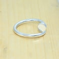 thumbnail image 2 of Solid Nail wrap ring, 925 Sterling Silver Ring, Adjustable Ring, Minimalist Ring, Handmade Ring, 2 of 8