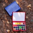 thumbnail image 3 of MOMOJIA 24 Color Solid Watercolor Paint Box Portable Travel Watercolor Painting Set For Artist Beginner Outdoor Sketching, 3 of 8