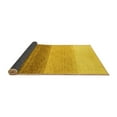 thumbnail image 2 of Ahgly Company Indoor Square Abstract Yellow Modern Area Rugs, 5' Square, 2 of 4