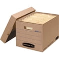 thumbnail image 7 of Bankers Box® Mystic™ Storage Boxes With Lift-Off Lids, Letter/Legal Size, 10" x 12" x 15", 85% Recycled, Kraft, Case Of, 7 of 7