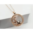 thumbnail image 5 of Panda trendy necklace- Handmade necklace Rose Gold Tone, 5 of 5