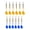 Yellow and Blue, variant on BESTSKY 2026 New 12Pcs Darts Custom-Designed Steel Tip Darts,Impact-Resistant Darts Metal Tip Set for Long-Lasting Use,Yellow and Blue