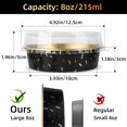 thumbnail image 2 of Mini Ramekins with Lids oz Disposable Aluminum Foil Cake Baking Tins Pans Creme Brulee Tart Pie Tins Silver Small Individual Round Containers Oven for Baking, 2 of 7