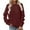 Coffee, variant on Cavosen Sweatshirt for Women in Summer Crewneck Pullover Fashion Sweatshirts Long Sleeve Plain Cute Sweatshirts Tunic Waist Cozy Boyfriend Preppy Tops Comfort Fall Winter Outfits Pink L