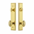 thumbnail image 3 of Grandeur Carr  Tall Plate Single Cylinder One Piece Knobset with Grande Victorian Knob, 3 of 6