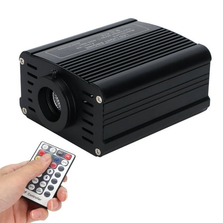 

Optical Fiber Light Driver Sounds Controlled Pure White RGBW Light Driver Aluminum 16W RGBW Brightness For Home Bedroom EU Plug US Plug