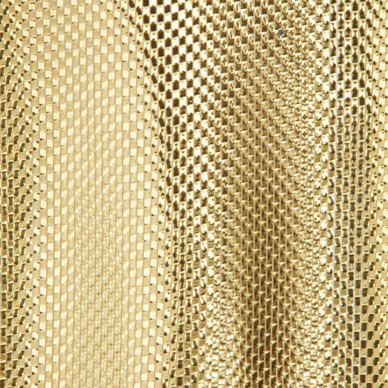 1.5 X 50yds Taffeta Wire Ribbon Gold