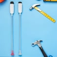 thumbnail image 4 of HONMEET 4-Pack White Washer Suspension Rods with Spring Tension, Shock Absorber Balance Poles for Washing Machines, 4 of 8