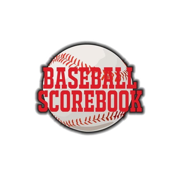 Baseball Scorebook: 100 Scoring Sheets For Baseball and Softball Games, Glover's Scorebooks, Large (8.5X 11), (Paperback)