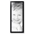 thumbnail image 2 of ArtToFrames 11" x 28" Satin Black Picture Frame, 11x28 inch Black Wood Poster Frame (WOM-1451), 2 of 8