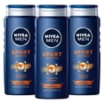 thumbnail image 1 of Gel de baño Nivea Men Sport con minerales revitalizantes, 500 ml, paquete de 3, 1 of 7