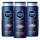 thumbnail image 1 of Gel de baño Nivea Men Sport con minerales revitalizantes, 500 ml, paquete de 3, 1 of 7