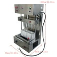 thumbnail image 2 of Machine de Formation de Cône à Pizza 4 Moules Forme Spirale Commerciale Machine à Cône à Pizza Acier Inoxydable, 2 of 13