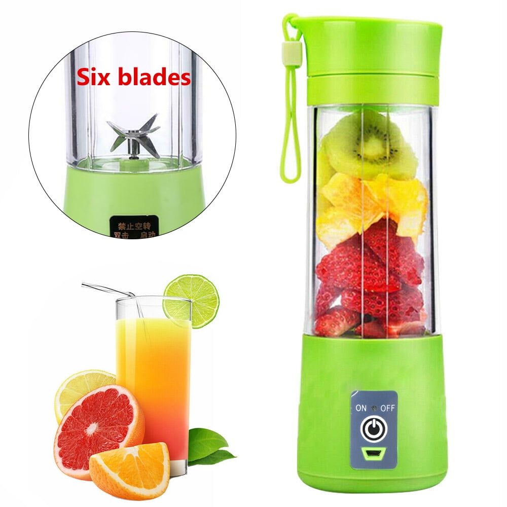 DTOWER 380ml Portable USB Electric Fruit Juicer Smoothie Maker Shaker