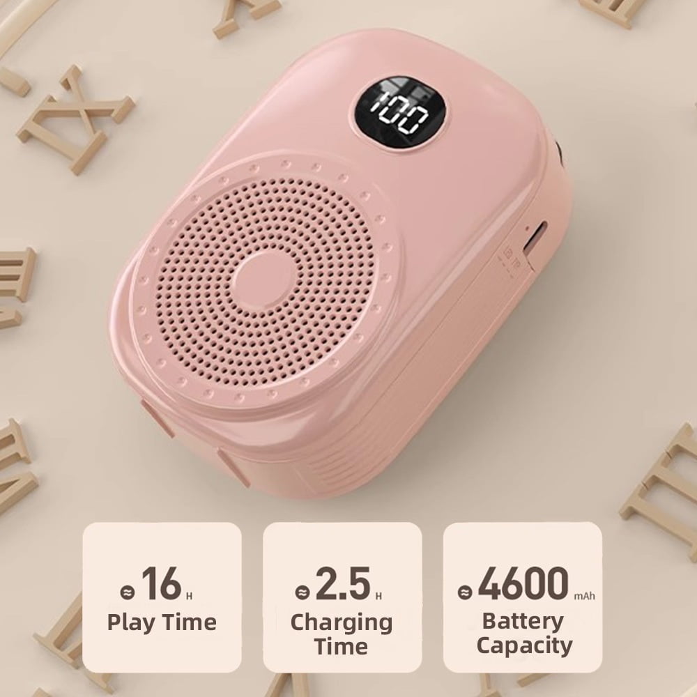 8W 4600mAh Wireless Voice Amplifier Multifunctional Portable Personal Voice Speaker ,True Acoustic Power Amplifier