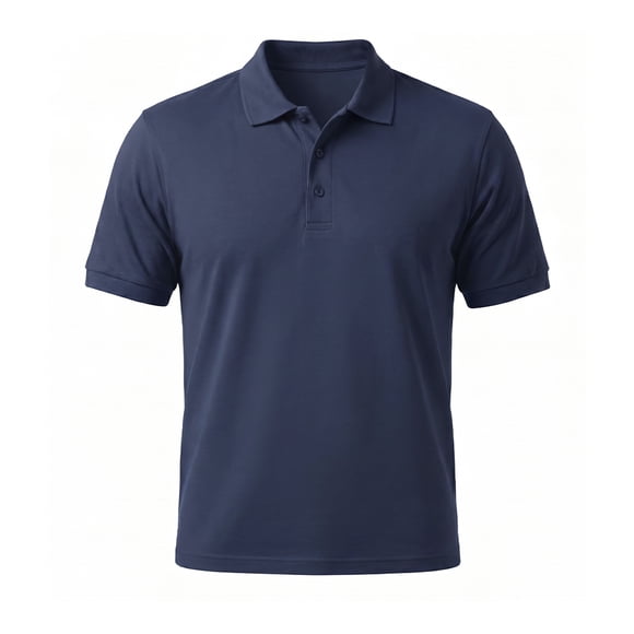 playera Polo Pique George para Hombre Manga Corta Marino talla G