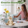 thumbnail image 5 of MorisMos Heatable & Coolable Wolf Stuffed Animals Set,Weighted Microwavable/Freezable Cuddly Stuffed Wolf Pair,Long-Arms Hugging Wolf Plush Toys, 5 of 7
