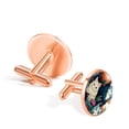 thumbnail image 3 of Cat Elegant Shirt Cufflinks Set for Men, Stainless Steel, Suitable for Formal Attire, 3 of 6