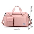 thumbnail image 2 of Bolsa deportiva para gimnasio, bolsa de lona con compartimento para zapatos, bolsa de viaje para fin de semana, 2 of 8