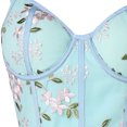 thumbnail image 4 of Vestido sin mangas con hombros descubiertos y estampado sexy para mujer Mini vestido de princesa con cuello en V Fridja  hj4558, 4 of 5