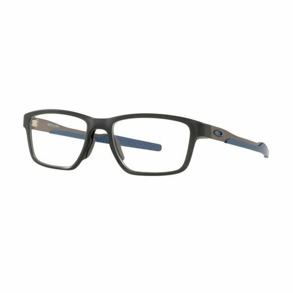 Oakley OX8153-0755 Metalink Satin Grey Smoke Rectangular Men's Plastic Eyeglasses
