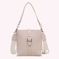 thumbnail image 5 of Bolso tipo cubo para mujer, Bolso elegante de cuero PU, Bolso Retro para mujer, Bolso de lujo para uso diario al aire libre, 5 of 5