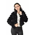 thumbnail image 1 of Chamarra de peluche /Juvenil, 7121 (Negro) negro EG, 1 of 5