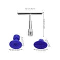 thumbnail image 4 of 1 Set Car Dent Puller Kit Pull Tabs Dent Puller Dent Removal Kit Automotive Dent Repair Kit, 4 of 8