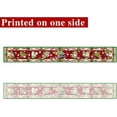 thumbnail image 3 of Christmas Table Runner 90 Inch Snowflake Buffalo Plaid Table Runner Christmas Theme Holiday Xmax Snowman Gnome Christmas Table Runner Decor for Kitchen Dining Table Home Party Decorations, 3 of 6