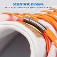 thumbnail image 4 of Upgraded Version No Tie Elastic Shoelaces, With Magnetic Shoe Laces Lock - One Size Fits All Kids & Adult, Red, 4 of 6