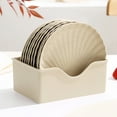 thumbnail image 2 of Uutvmp 10Pcs Shell Shaped Dinner Plates, Dinnerware Dishes Set, 6 Inch Food Plate Saucers Tray Fruits Snack Bowls BPA Free, 2 of 6