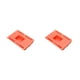 thumbnail image 2 of Caja de almacenamiento autoadhesiva Wosthever para escritorio Naranja 2Conjunto, 2 of 6