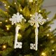 thumbnail image 4 of KG Decoraciones navideñas En stock Decoraciones navidenas Noel Adornos colgantes para árboles de Navidad pequeños Mini adornos navideños, 4 of 4
