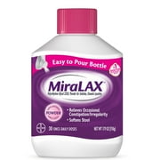Pack of 4 MiraLAX Laxative Powder - 17.9 oz - Package may vary