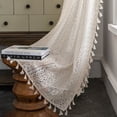 thumbnail image 5 of New Fashionable Curtains with Hollowed Out Shading Bedroom Kitchen Living Room Soundproof Bay Window, 5 of 5