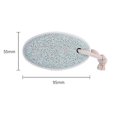 thumbnail image 3 of 2 PCS Oval Foot Rubbing Stone Foot Rubbing Stone Double Sided Volcanic Stone To Remove Dead Skin, 3 of 5