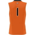 thumbnail image 3 of Unisex GameDay Greats #1 Orange Oklahoma State Cowboys Lightweight Basketball Jersey, 3 of 4