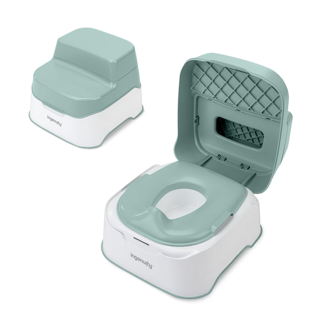 Sistema de entrenamiento para ir al baño 3 en 1 Ingenuity Prepárate para ir al baño