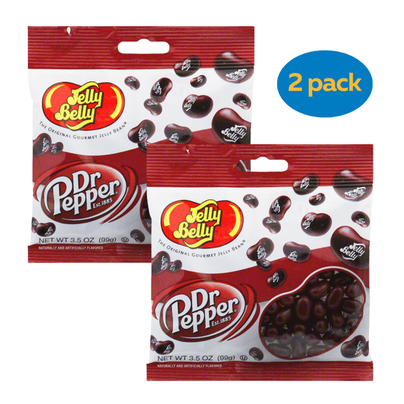 Jelly Belly Dr. Pepper Flavored Jelly Beans, 3.5 oz. - 2 PACK