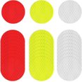 thumbnail image 1 of Pegatinas reflectantes de seguridad, pegatinas de cinta reflectante de advertencia, reflectores de visibilidad nocturna, pegatinas autoadhesivas para bicicletas, pegatinas reflectantes impermeables, 1 of 4