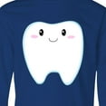thumbnail image 4 of Inktastic Cute Tooth Long Sleeve Youth T-Shirt, 4 of 5