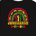 thumbnail image 4 of Inktastic Juneteenth 6-19-1865 Rainbow Boys or Girls Long Sleeve Toddler T-Shirt, 4 of 5