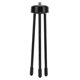 thumbnail image 2 of Mini Tabletop Tripod 1/4in Adapter Stainless Steel Portable for Selfie Stick Cell Phone SLR Camera, 2 of 4