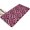 Black and Pink Leopard Print, variant on Black and Brown Leopard Print Flannel Non Slip Washable Indoor Door Mat, Decorative Dirt-Resistant and Absorbent Rug for Entrance, Bedroom, Kitchen, Bathroom, 31.5“x17"