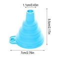 thumbnail image 2 of Icicle Funnel Foldable Funnel for Liquid Transfer Food, 2 of 5