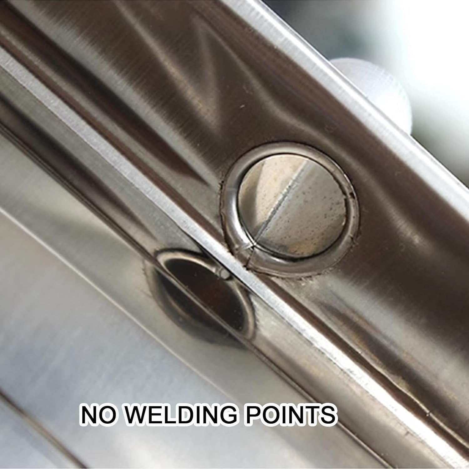 Stainless steel drip tray with drain and water pipe, drip tray for air conditioners, condensate tray for Universal Split Air Conditioner Heat Pump Systems