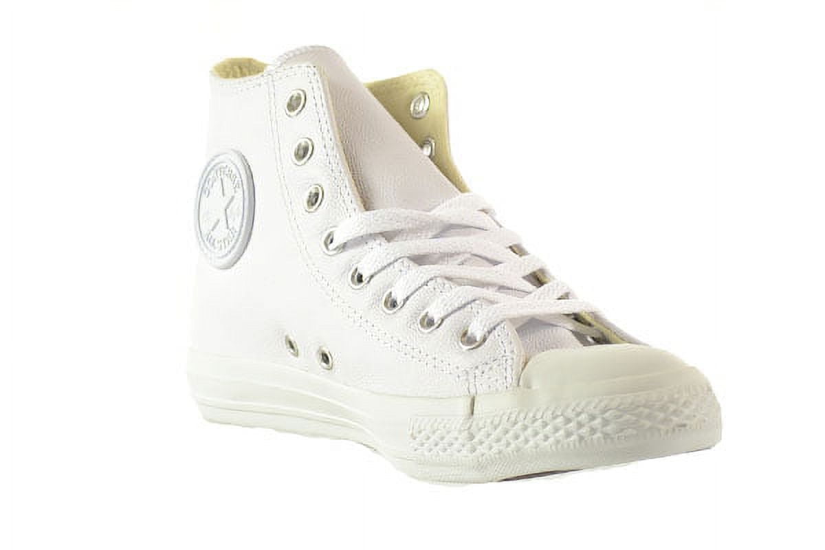 Converse Chuck Taylor All Star Leather Hi White Monochrome High